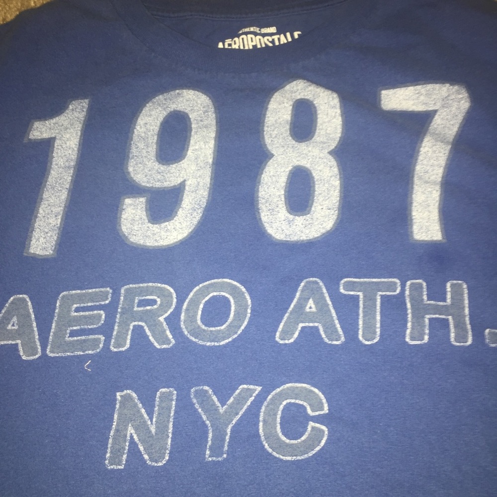 Boys’ Aeropostale 1987 Blue Tee Shirt